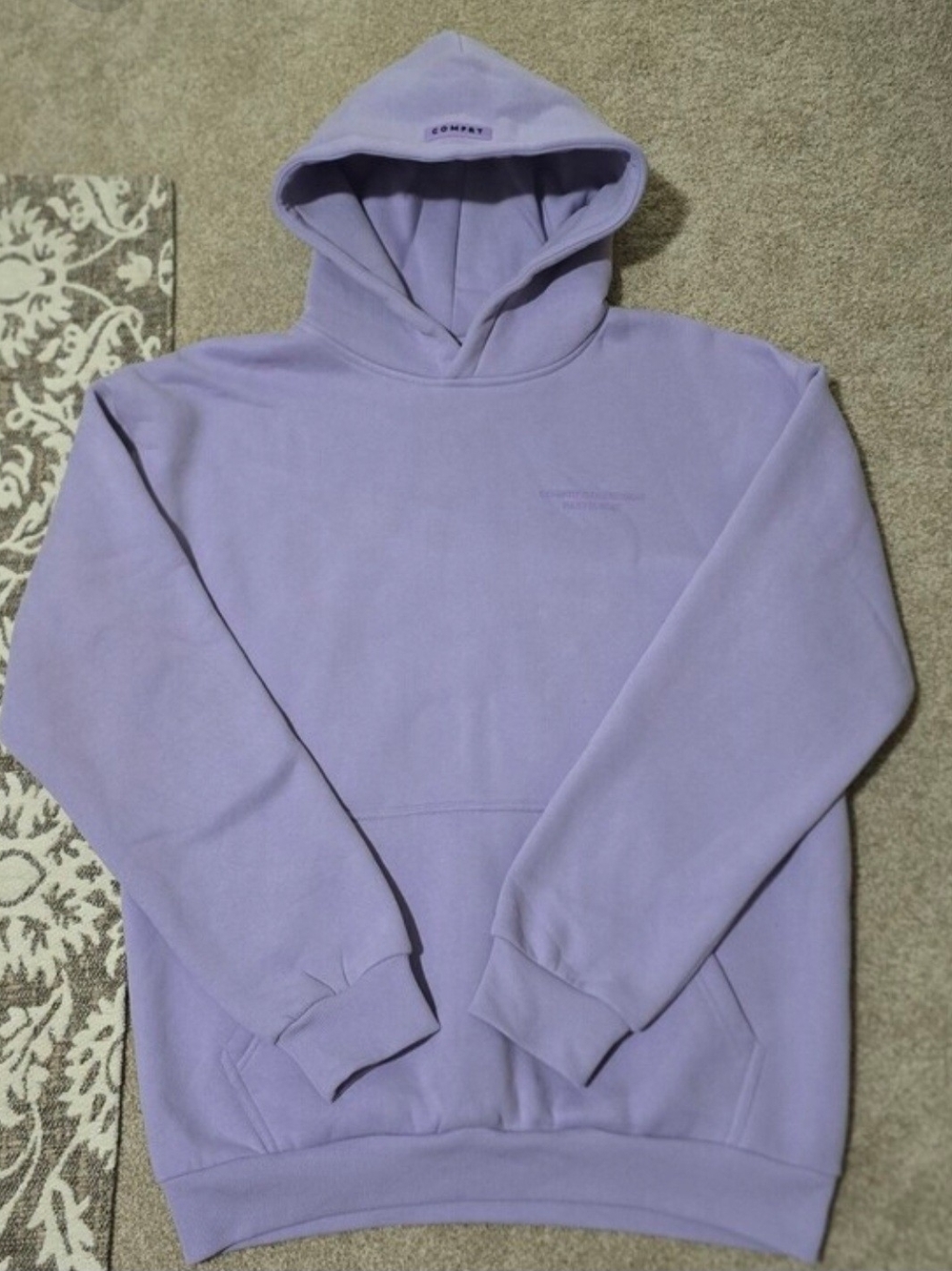 Brand New Comfrt Lavender Pastel Edit Pullover Hoodie - Womens